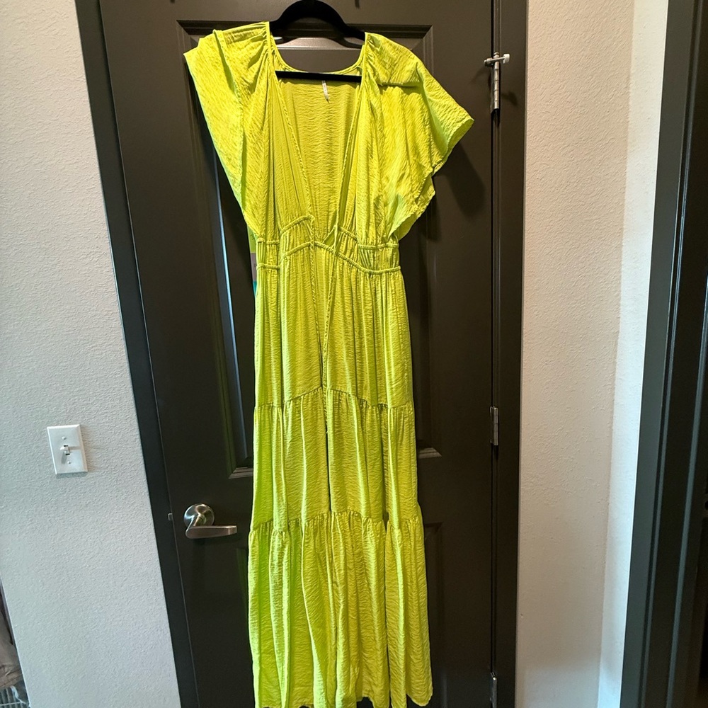 YFB Vibrant Yellow Maxi Dress